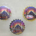 BUĞZ İstanbul Temalı Gazoz Kapağı Magnet - Model 4