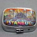 BUĞZ İstanbul Temalı İlaç Kutusu Anahtarlık Alk4371