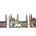 BUĞZ İstanbul Temalı Metal Magnet Model 5