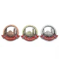  İstanbul Temalı Metal Magnet Sultanahmet Yuvarlak Tasarımlı