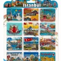 BUĞZ İstanbul Temalı Silikon Buzdolapı Süsü Magnet 12li Set Alk5806