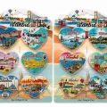 BUĞZ İstanbul Temalı Silikon Buzdolapı Süsü Magnet 6lı Set Alk5805