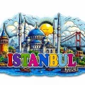 BUĞZ İstanbul Temalı Silikon Buzdolapı Süsü Magnet Alk5374
