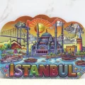 BUĞZ İstanbul Temalı Silikon Buzdolapı Süsü Magnet Alk5376