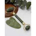 BUĞZ Jade Roller Gua Sha Taşı Seti