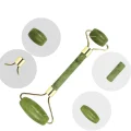 BUĞZ Jade Roller ve Gua Sha Taşı Yüz Bakım Masaj Seti