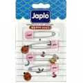 BUĞZ Japlo Emniyetli Çengelli Bebek İğnesi 4lü - Pembe