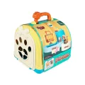 BUĞZ JND-3615 Taşıma Çantalı Hareketli Pilli Köpek Set (Pet Shop) -Vardem Oyuncak