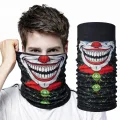 BUĞZ Joker Yüz Baskılı Baf Bandana - Çok Amaçlı Boyunluk Bandana 2 No