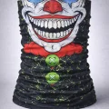 BUĞZ Joker Yüz Baskılı Baf Bandana - Çok Amaçlı Boyunluk Bandana 2 No - Lisinya