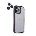 BUĞZ Joko İphone 14 Pro Kılıf Roblox Lens Standlı Kapak - Mor