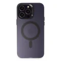 BUĞZ Joko İphone 14 Pro Max Kılıf Mateks Magsafe Kapak - Derin Mor