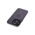 BUĞZ Joko  İphone 14 Pro Max Kılıf Tigra Magsafe Kapak - Derin Mor