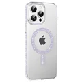 BUĞZ Joko  İphone 14 Pro Max Move Taşlı Magsafe Kapak - Lila