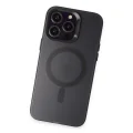 BUĞZ Joko İphone 15 Pro Kılıf Mateks Magsafe Kapak - Siyah