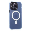 BUĞZ Joko İphone 15 Pro Max Kılıf Mateks Magsafe Kapak - Sierra Blue