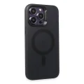 BUĞZ Joko İphone 15 Pro Max Kılıf Mateks Magsafe Kapak - Siyah
