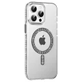 BUĞZ Joko  İphone 15 Pro Move Taşlı Magsafe Kapak - Siyah