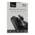 BUĞZ Joko Samsung Galaxy S24 Pvd Metal Kamera Lens - Derin Mor