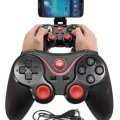  Joystik Gamepad Bluetooth Telefon Tutucu Oyun Kolu Telefon Android Uyumlu