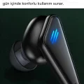  K55 Tws Pro Oyuncu Kulaklığı 3D Stereo Ses Extra Bass Işıklı Mikrofonlu Bluetooth Kablosuz Kulaklık