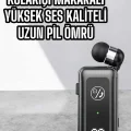  Kablolu Bluetooth Kulaklık Kulak İçi Stereo Mikrofonlu Dijital Göstergeli