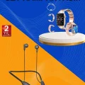 BUĞZ Kablolu Bluetooth Kulaklık ve Kadınlara Özel Bileklik Hediyeli Yeni Nesil Akıllı Saat 3 Kordonlu - BUĞZ