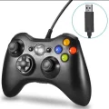 BUĞZ Kablolu joystick siyah Xbox 360 uyumlu hızlı şarj destekli bluetoothsuz garantisiz