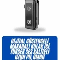  Kablolu Kulak İçi 5.2 Makaralı Titreşimli Bluetooth Kulaklık Hafıza Kart