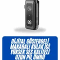  Kablolu Kulak İçi 5.2 Makaralı Titreşimli Bluetooth Kulaklık Hafıza Kart