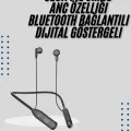  Kablolu Kulak İçi Bluetooth Kulaklık 100 Saat ANC Özellikli Boyun Bantlı