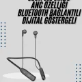 BUĞZ Kablolu Kulak İçi Bluetooth Kulaklık 100 Saat ANC Özellikli Boyun Bantlı - BUĞZ