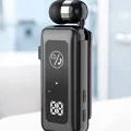  Kablolu Makaralı Bluetooth Kulaklık Uzun Pil Ömrü Dijital Göstergeli