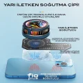 BUĞZ Kablolu Telefon Soğutucu Fan ve Alüminyum Radyatör ile Mobil Oyun Performansı İçin Soğutma Aksesuarı