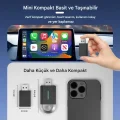BUĞZ Kablosuz Android Auto/Car Play USB Dongle Cihazı
