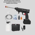 BUĞZ Kablosuz Basınçlı Yıkama Makinesi – 48V Güçlü Motor, 2 Pil ve Köpük Hazneli