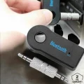 BUĞZ Kablosuz Bluetooth Aux Araç Kiti Siyah Hafıza Kartlı