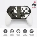 BUĞZ Kablosuz Bluetooth bağlantılı beyaz joystick, Switch Pro uyumlu, hızlı şarj desteği yok