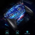 BUĞZ Kablosuz Bluetooth bağlantılı beyaz joystick, Switch Pro uyumlu, hızlı şarj desteği yok