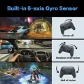 BUĞZ Kablosuz Bluetooth bağlantılı beyaz joystick, Switch Pro uyumlu, hızlı şarj desteği yok