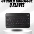  Kablosuz Bluetooth Bağlantılı Taşınabilir Q Klavye Tüm Cihazlara Uyumlu