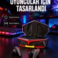BUĞZ Kablosuz Bluetooth Gaming Kulaklık Suya Dayanıklı Yeni Nesil