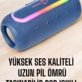  Kablosuz Bluetooth Hoparlör Uzun Pil Ömrü Taşınabilir