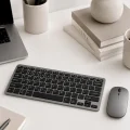 BUĞZ Kablosuz Bluetooth Klavye Mouse Seti Şarjlı Tablet Laptop Uyumlu