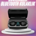  Kablosuz Bluetooth Kulaklık Android ve İOS Uyumlu Led Göstergeli Powerbankli