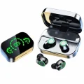 BUĞZ Kablosuz Bluetooth Kulaklık Çift Telefon Destekli Powerbankli Dijital Göstergeli - BUĞZ