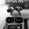 BUĞZ Kablosuz Bluetooth Kulaklık Ekranlı Uzun Şarj Süreli ANC Destekli - BUĞZ