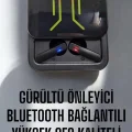 BUĞZ Kablosuz Bluetooth Kulaklık Powerbankli Uzun Pil Ömrü Yüksek Ses Kaliteli - BUĞZ
