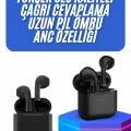 BUĞZ Kablosuz Bluetooth Kulaklık TWS Pro5 Kulaklık ANC Özelliği Dokunmatik Kontrol - BUĞZ