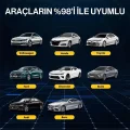 BUĞZ Kablosuz CarPlay & Android Auto Adaptörü - Apple ve Android Cihazlar İçin Evrensel Wireless Carplay Çevirici